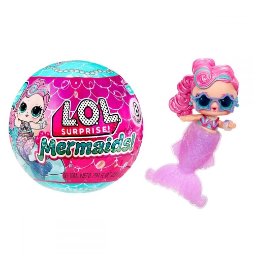 Игровой набор с куклой L.O.L. SURPRISE серии "Mermaids!" – ВОЛШЕБНЫЕ РУСАЛОЧКИ (в ассорт., в диспл.)