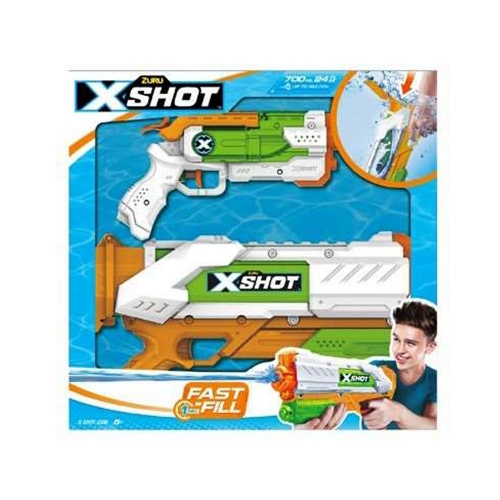 X-Shot Набір водяних бластерів Fast Fill Medium And Small, арт.56225