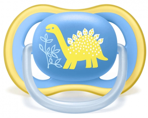 Пустышка Ultra Air, 18 месяцев +, дизайн для мальчиков, 2 шт