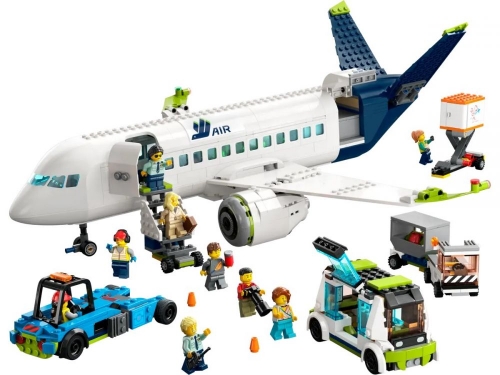 Конструктор LEGO City Пасажирський літак (60367)