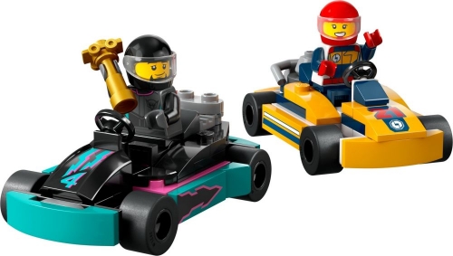 Конструктор LEGO City Картинг і гонщики (60400)