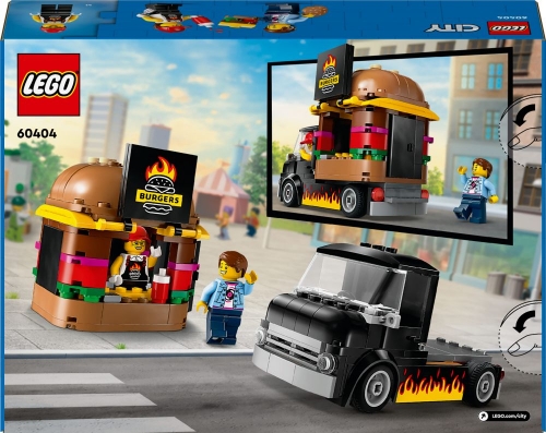 Конструктор LEGO City Грузовик с гамбургерами (60404)
