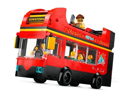 Конструктор LEGO City Красный двухэтажный экскурсионный автобус (60407)