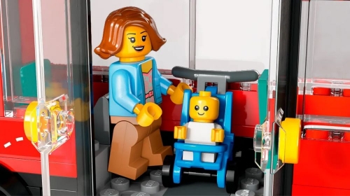 Конструктор LEGO City Красный двухэтажный экскурсионный автобус (60407)