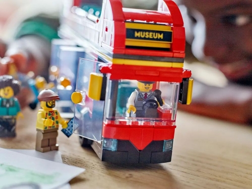 Конструктор LEGO City Красный двухэтажный экскурсионный автобус (60407)