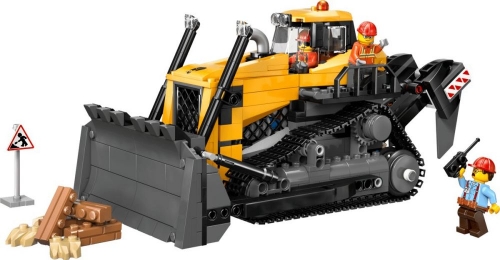 Конструктор LEGO City Жовтий бульдозер (60466)