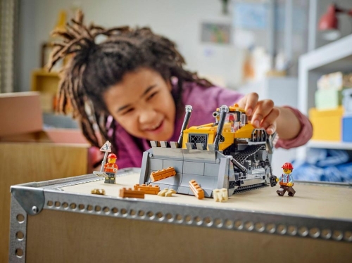 Конструктор LEGO City Жовтий бульдозер (60466)