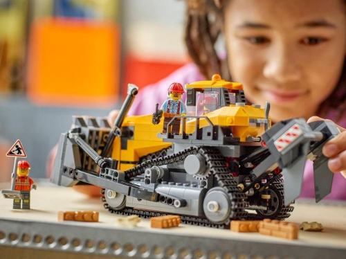Конструктор LEGO City Жовтий бульдозер (60466)