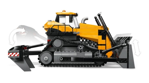 Конструктор LEGO City Жовтий бульдозер (60466)