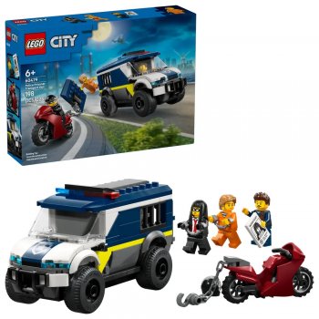 Конструктор LEGO City Поліцейський фургон для перевезення в"язнів (60479)