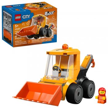 Конструктор LEGO City Авто — Строительный погрузчик (60483)
