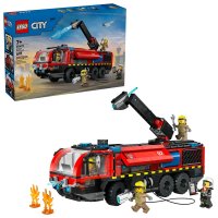 Конструктор LEGO City Пожежна вантажівка в аеропорту (60499)