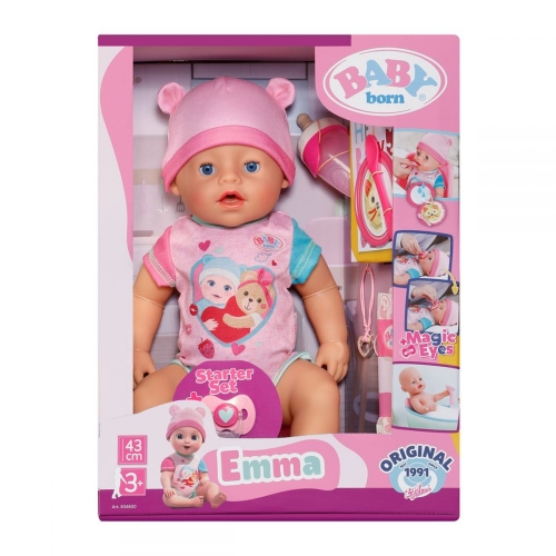 Лялька BABY BORN – Чарівна ЕМА (43 cm, з аксесуарами)(834800)