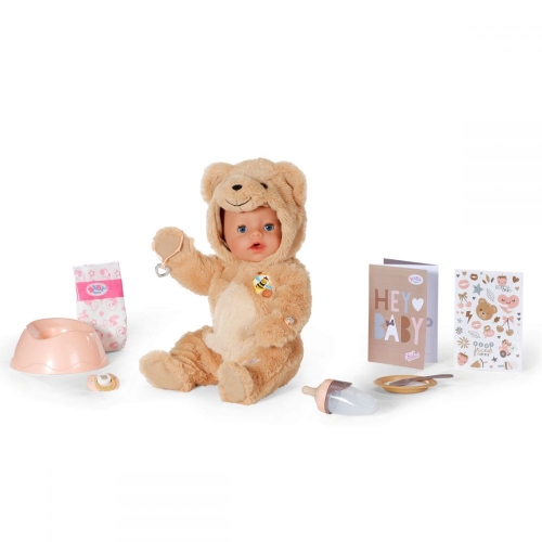 Лялька BABY BORN – ЕММА У КОСТЮМІ ВЕДМЕДИКА (43 cm, з аксесуарами)