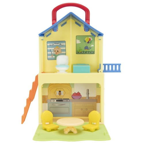 Ігровий набір CoComelon Medium Playset Pop n" Play House - 2 фігурки та 5 аксесуарів