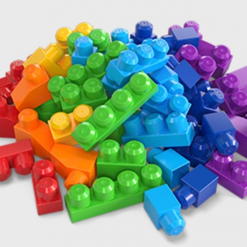 Конструктор класичний у мішку (60 дет.) Mega Bloks