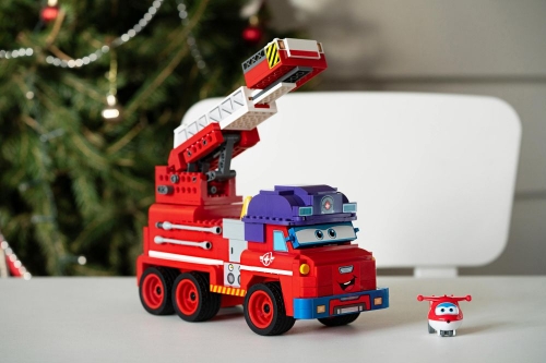Конструктор Super Wings Small Blocks Buildable Vehicle Set Спарки (Sparky)