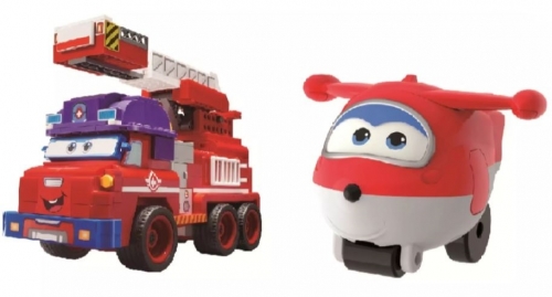 Конструктор Super Wings Small Blocks Buildable Vehicle Set Спарки (Sparky)