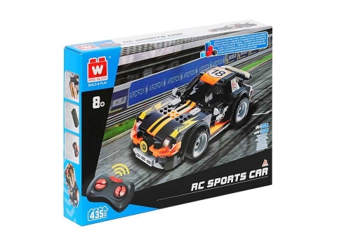 Машина-конструктор на дистанционном управлении "Спортивный автомобиль"