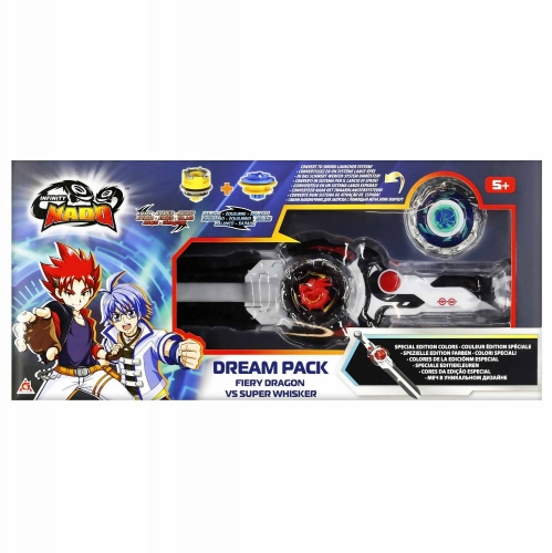 Набор Infinity Nado VI Dream Pack Огненный Дракон и Небесный Вихрь (Fiery Dragon vs Super Whisker)