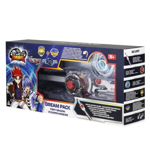 Набор Infinity Nado VI Dream Pack Огненный Дракон и Небесный Вихрь (Fiery Dragon vs Super Whisker)