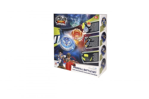 Набор Infinity Nado VI Proskill Battle Set Лютый Дракон и Пылающий Боевой Медведь (Fury Wave Dragon vs Blazing War Bear)