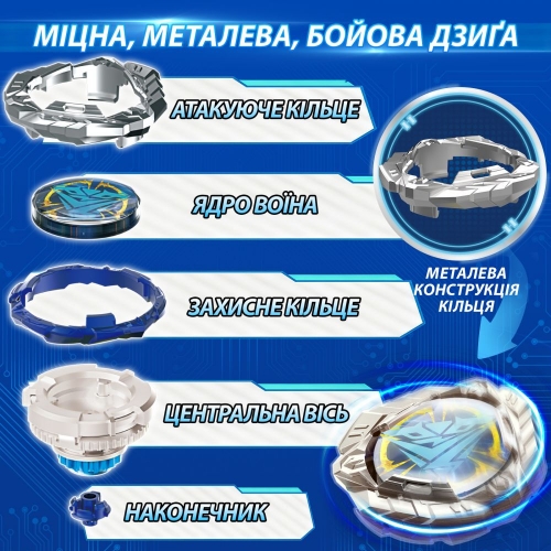 Волчок Infinity Nado VII Standard series Громовой Охотник Теней (Thunder Shadow Hunter)