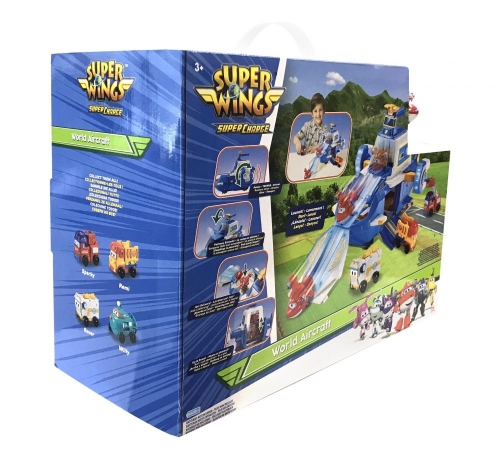 Игровой набор Super Wings Воздушная База, свет, звук