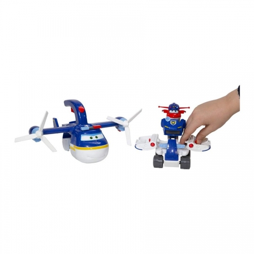 Ігровий набір Super Wings 2-in-1 Police Patroller 2в1 Поліцейський транспорт
