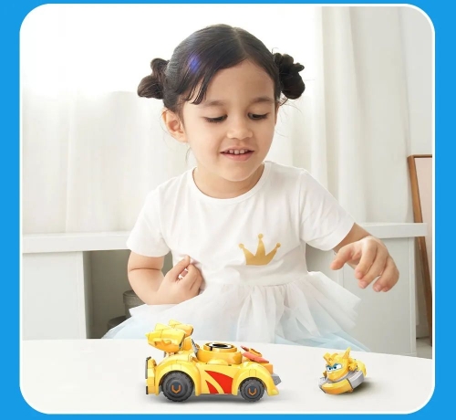 Игровой набор Super Wings Spinning Vehicle Золотой Мальчик (Golden Boy)