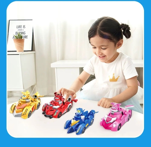 Игровой набор Super Wings Spinning Vehicle Золотой Мальчик (Golden Boy)