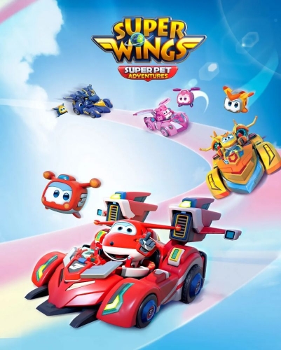 Игровой набор Super Wings Spinning Vehicle Золотой Мальчик (Golden Boy)