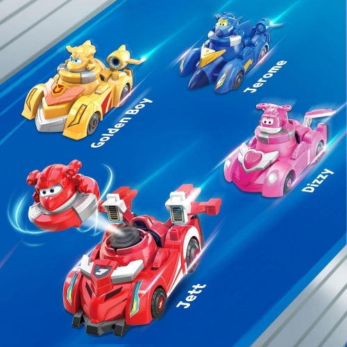 Игровой набор Super Wings Spinning Vehicle Золотой Мальчик (Golden Boy)