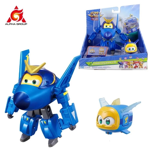 Ігровий набір Super Wings Transforming Джером і улюбленець (Jerome & Pet)