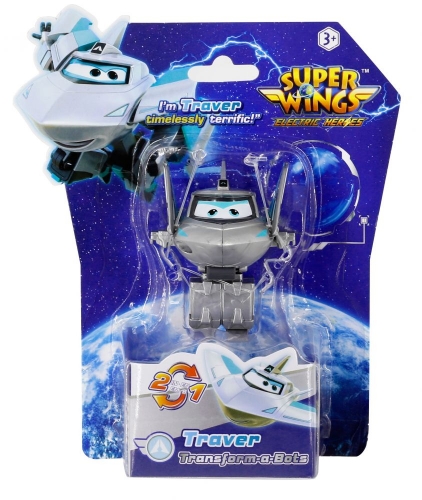 Ігрова фігурка-трансформер Super Wings Transform-a-Bots Травер (Traver), 5см
