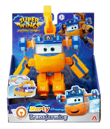 Игровая фигурка-трансформер Super Wings Transforming Марти (Marty), 12.5см