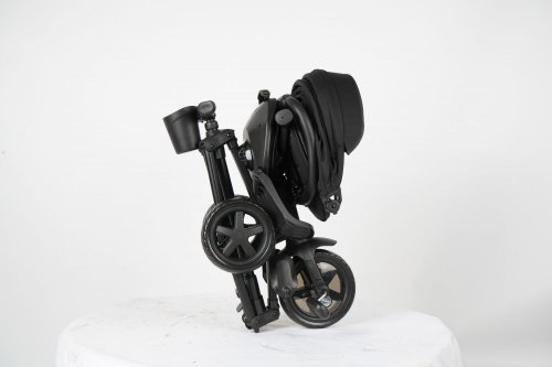 Велосипед складаний триколісний дитячий Nova Niello Black