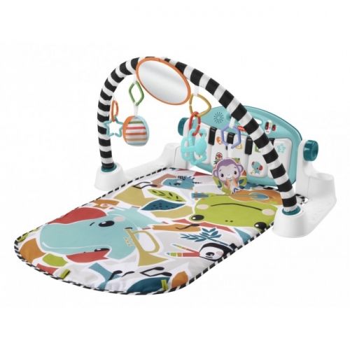 Килимок-ігровий центр блакитний "Натискай та грай" з технологією Smart Stages (англ.) Fisher-Price