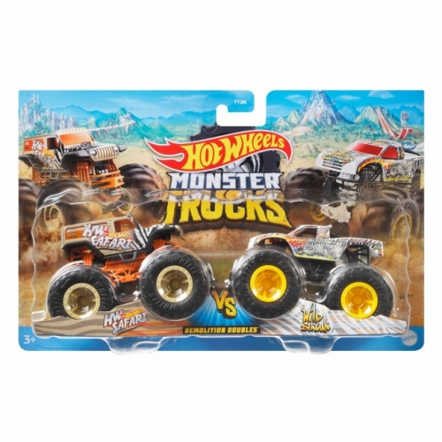 Набор из 2 машинок-внедорожников серии "Monster Trucks" Hot Wheels (в асс.)