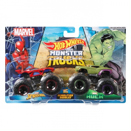 Набор из 2 машинок-внедорожников серии "Monster Trucks" Hot Wheels (в асс.)