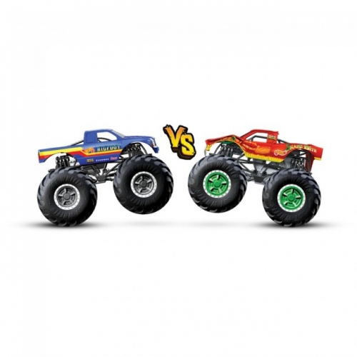 Набор из 2 машинок-внедорожников серии "Monster Trucks" Hot Wheels (в асс.)