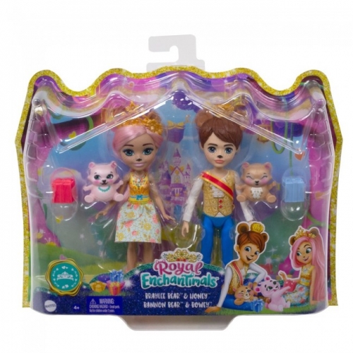 Набор "Королевская семья медведей" серии "Королевичи" Enchantimals