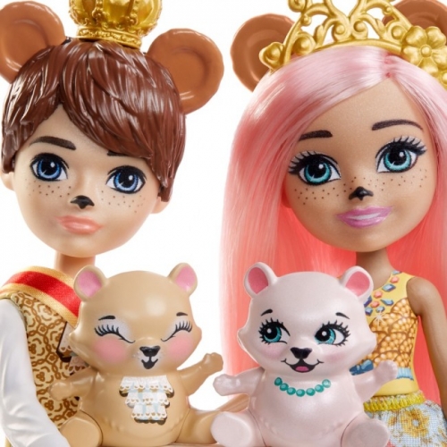 Набор "Королевская семья медведей" серии "Королевичи" Enchantimals