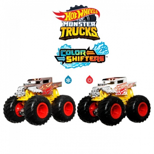 Машинка-внедорожник "Измени цвет" серии "Monster Trucks" Hot Wheels (в асс.)