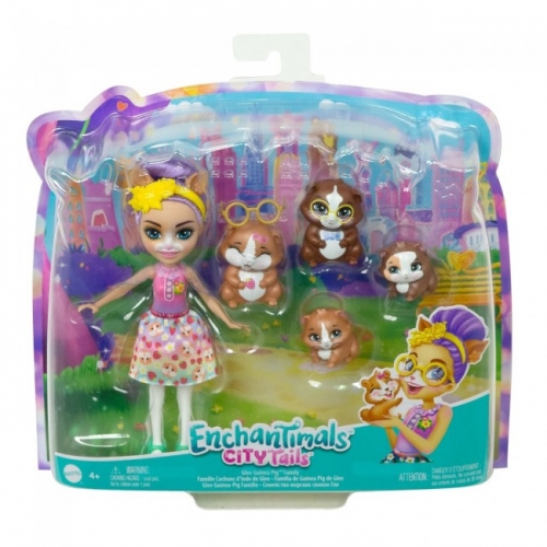 Игровой набор "Семья морской свинки Гли" Enchantimals