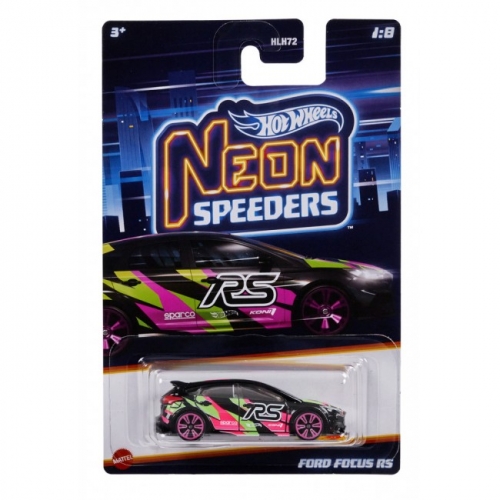 Тематична машинка “Неонові перегонові” Hot Wheels (в ас.)