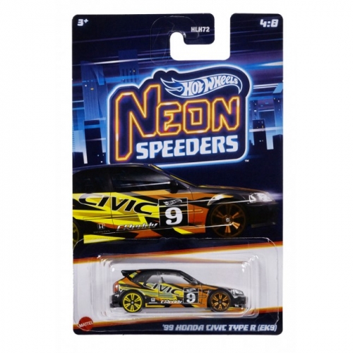 Тематична машинка “Неонові перегонові” Hot Wheels (в ас.)