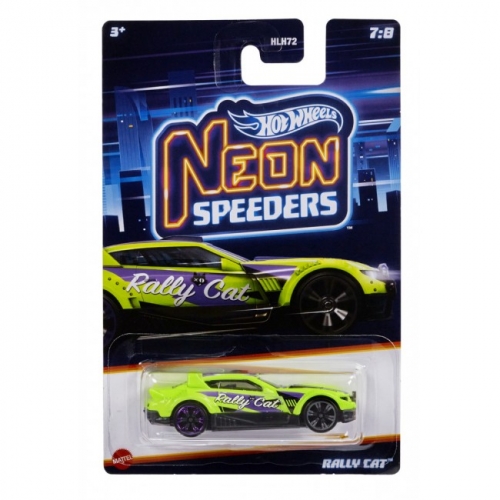 Тематична машинка “Неонові перегонові” Hot Wheels (в ас.)