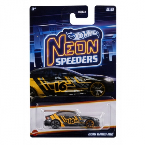Тематична машинка “Неонові перегонові” Hot Wheels (в ас.)