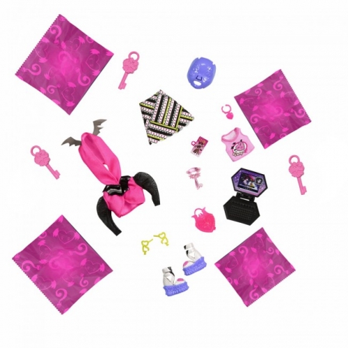 Набір-сюрприз "Жахо-секрети Дракулори" серії "Неонові та бомбезні" Monster High